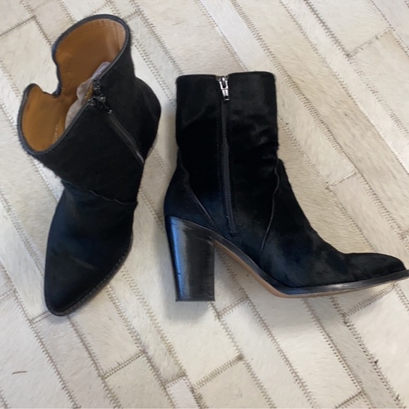 Lucchese calf hair ankle booties - Picture 2 of 4